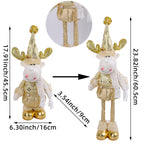 Telescopic Standing Christmas Decor - Gold - PREORDER 10/3-10/6