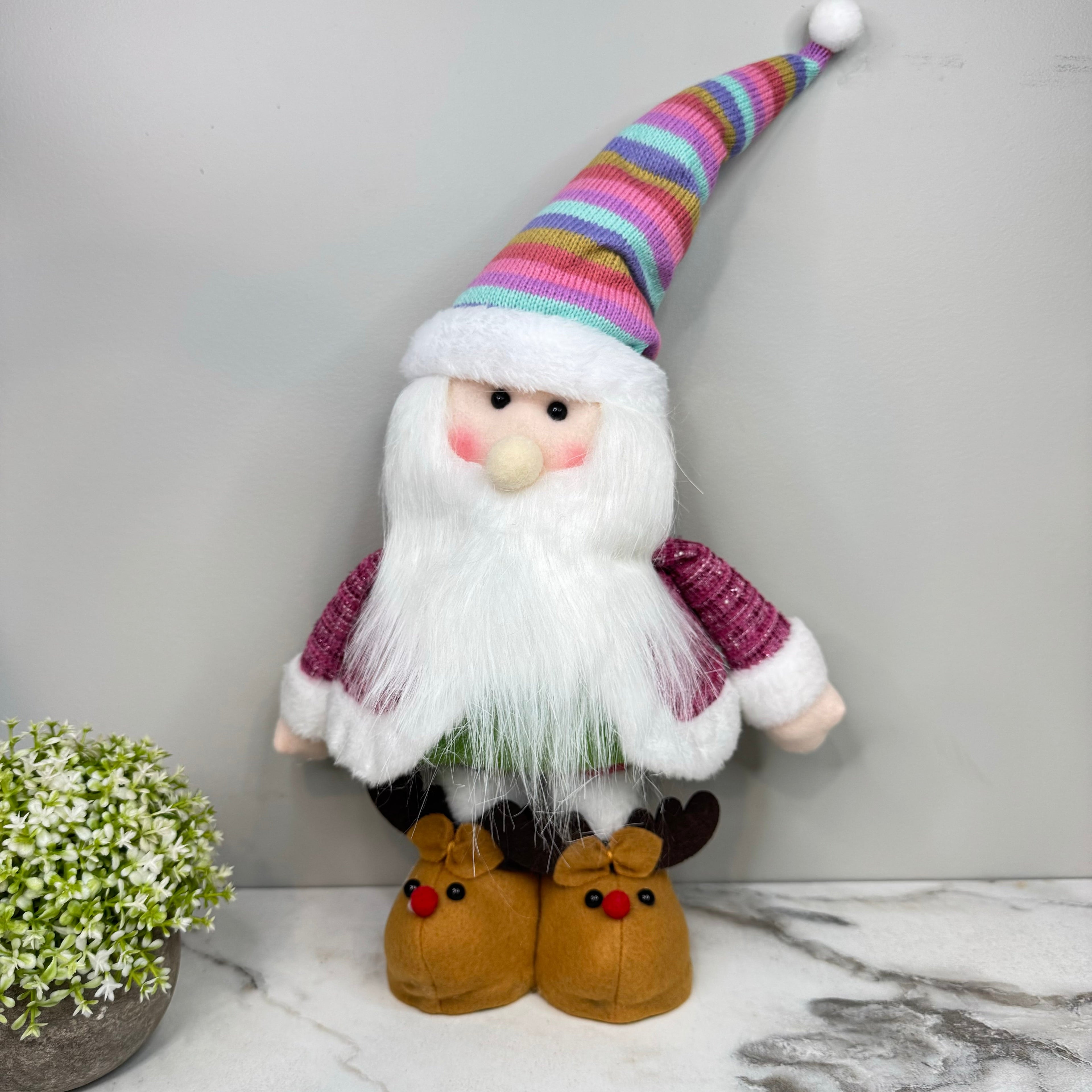 Telescopic Standing Christmas Decor - Colorful Stripe - PREORDER 10/3-10/6