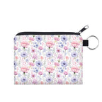 Mini Pouch - Floral Lavender Pink