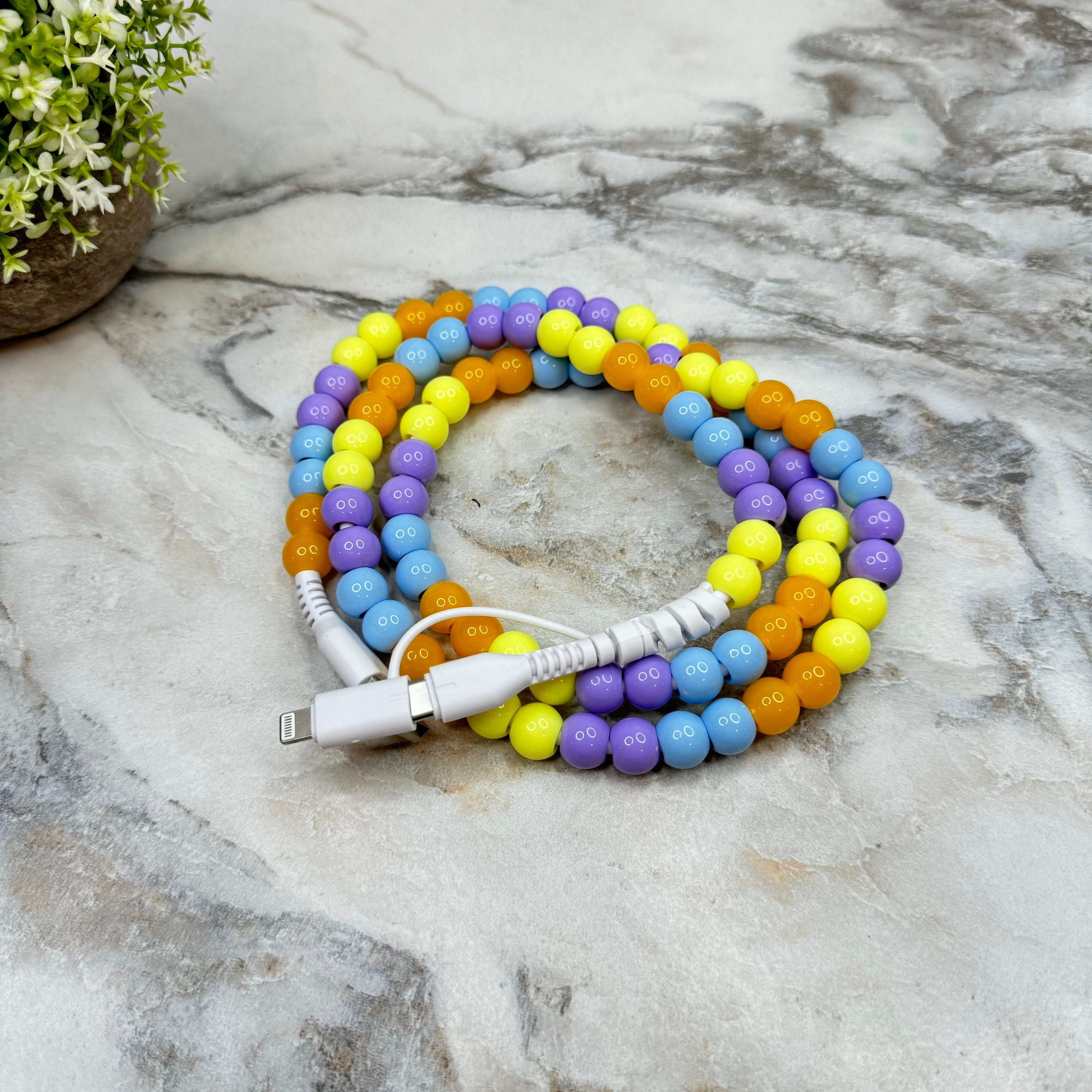 Charging Cord - Beaded #1 - PREORDER 9/18-9/21