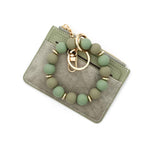 Denim Suede Bracelet Keychain & Card Holder Wallet - PREORDER