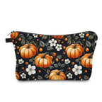 Pouch - Halloween Fall - Pumpkin Black & White