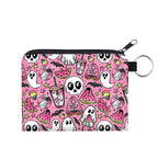 Mini Pouch - Halloween Fall - Watermelon Ghosts