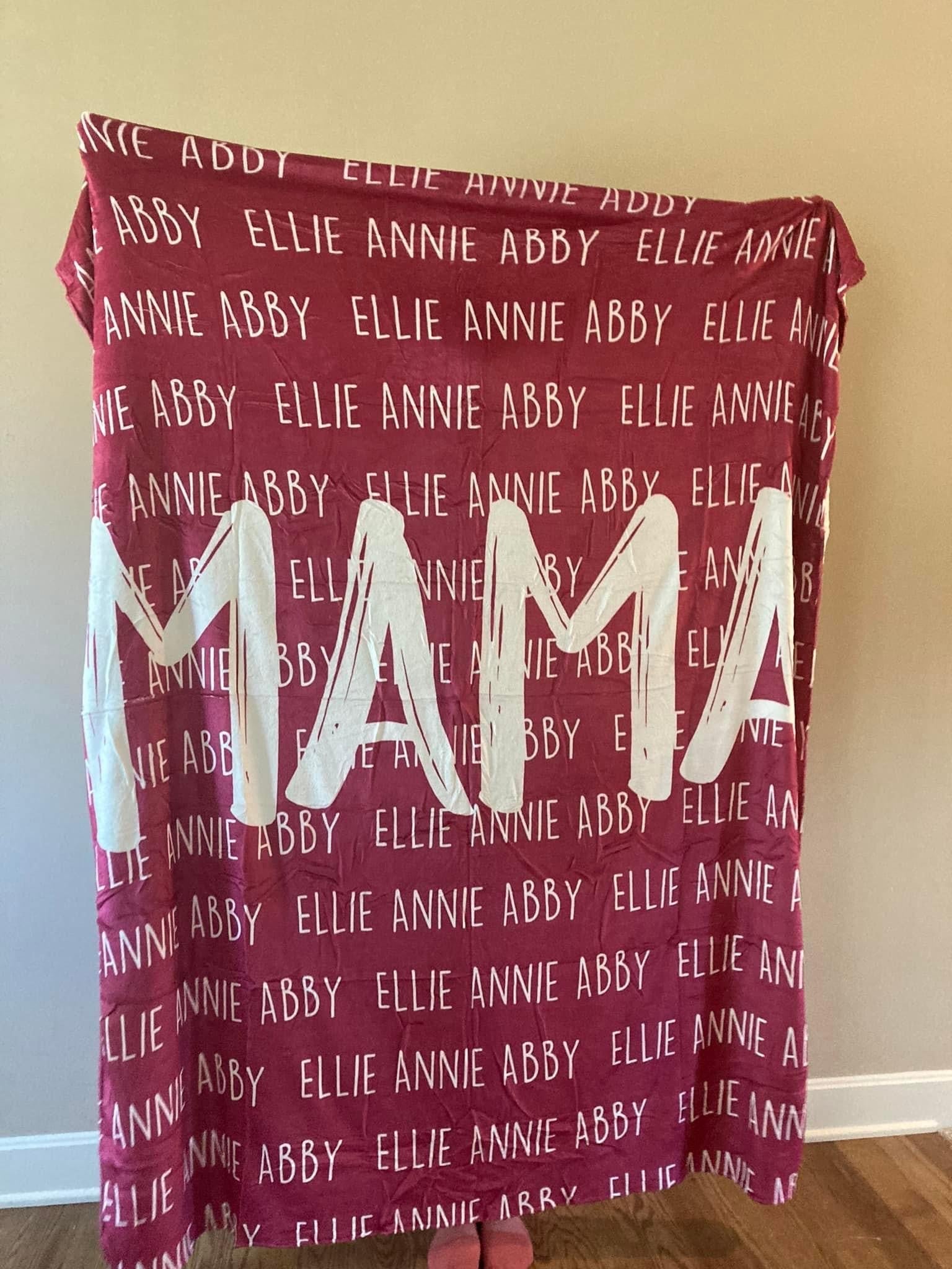 Custom Blanket - PREORDER - Closes 10/3