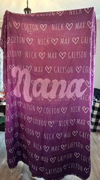 Custom Blanket - PREORDER - Closes 10/3
