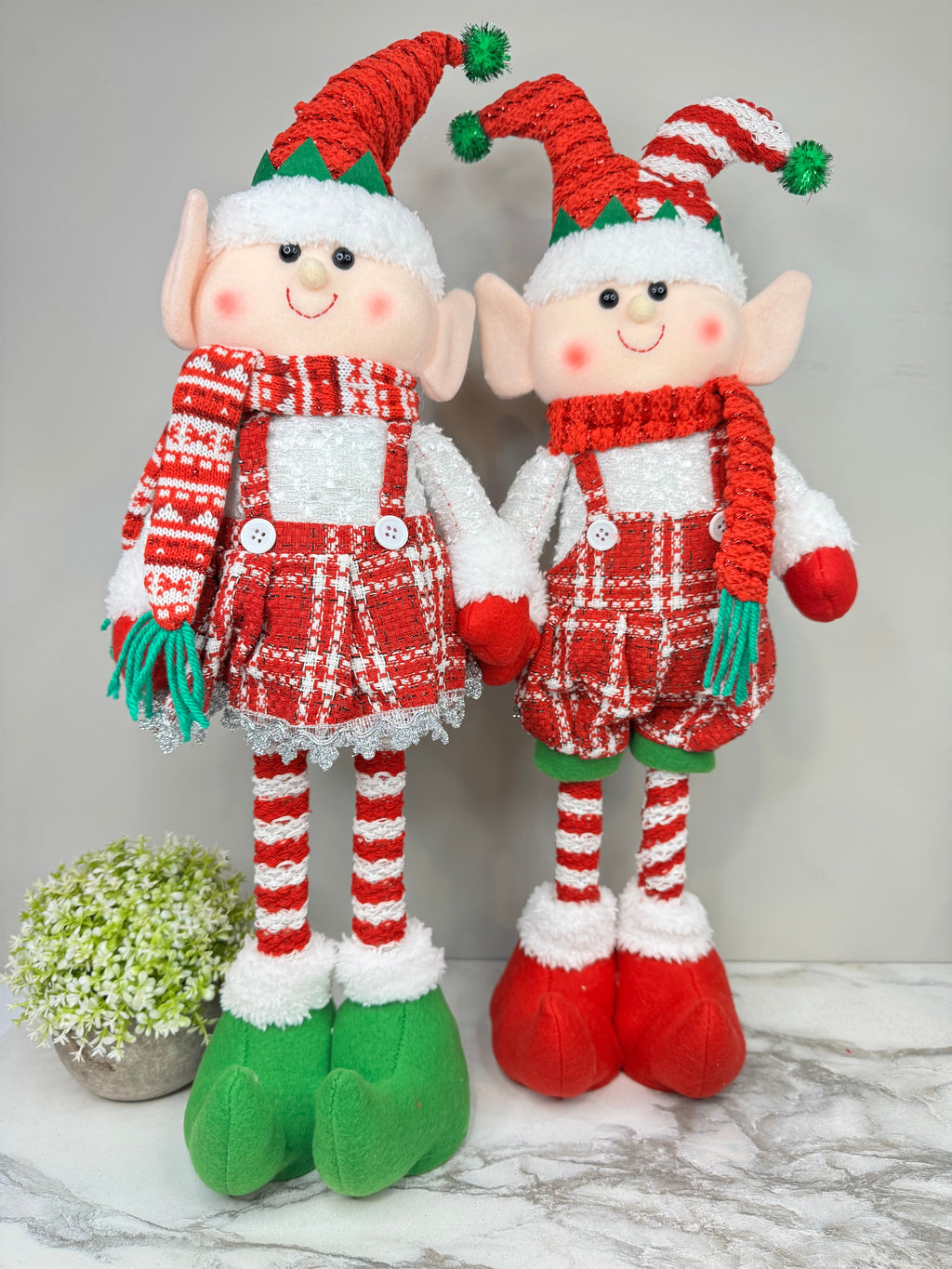 Telescopic Standing Christmas Decor - Elf - PREORDER 10/3-10/6
