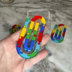 Jumbo Paperclip - Autism Awareness Puzzle