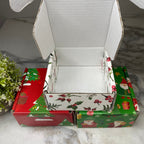 Christmas Gift Box with Crinkle Paper - Extra Small