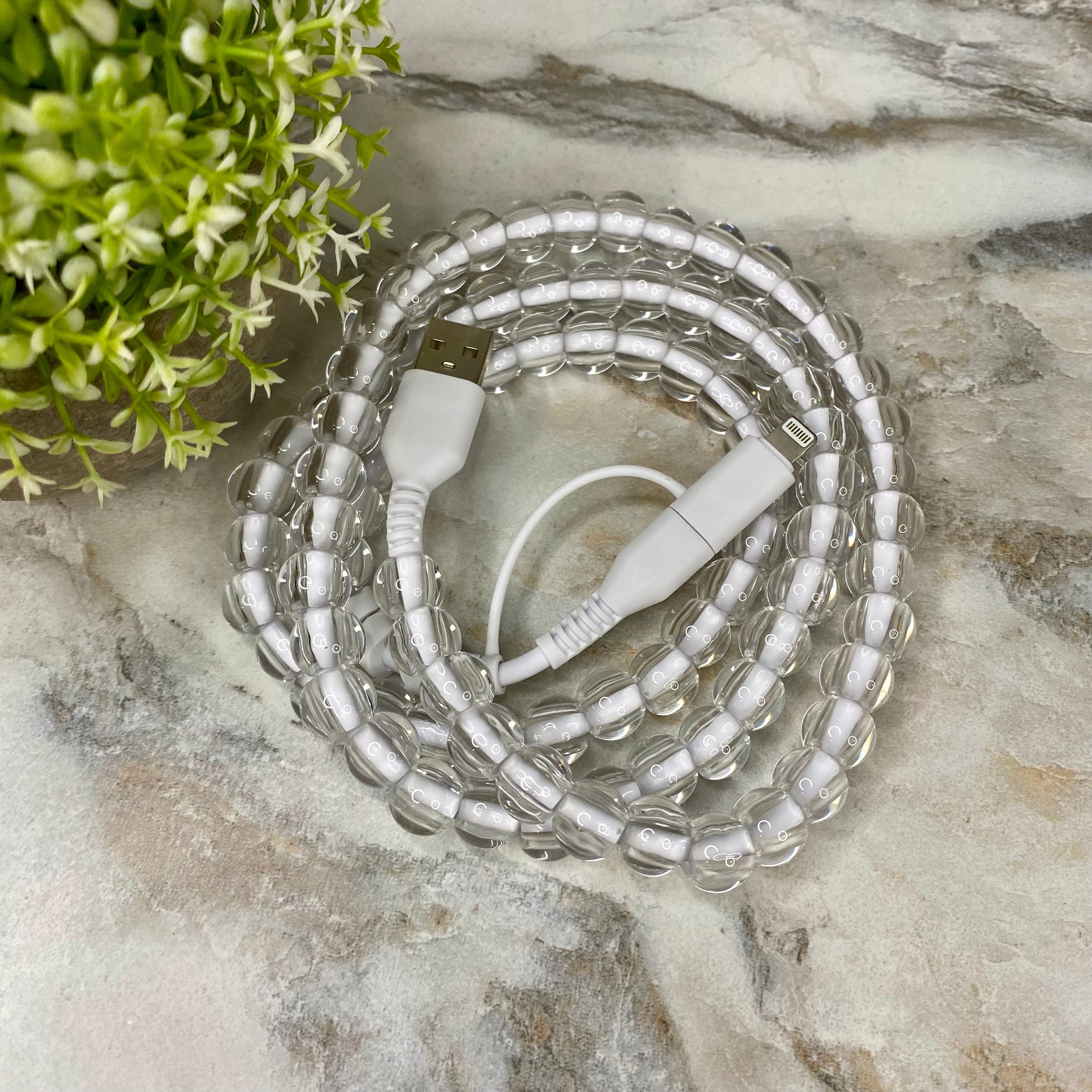 Charging Cord - Beaded #2 - PREORDER