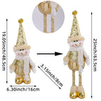 Telescopic Standing Christmas Decor - Gold - PREORDER 10/3-10/6