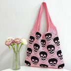 Tote Bag - Knit Sweater - Skull - PREORDER