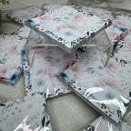 The Sticky Note Collection - Floral Cranberry & Blue