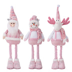 Telescopic Standing Christmas Decor - Pink & White - PREORDER 10/3-10/6