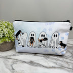 Pouch - Halloween Fall - Ghost Dog Paws