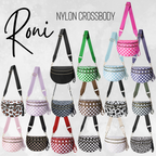 Roni - Checkered - Nylon Crossbody - Lime
