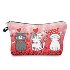 Pouch - Heart Cats