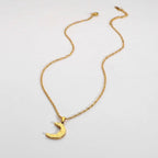 Hammer Moon Pendant Necklace