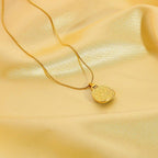 Black Zircon Luxury Pendant Necklace