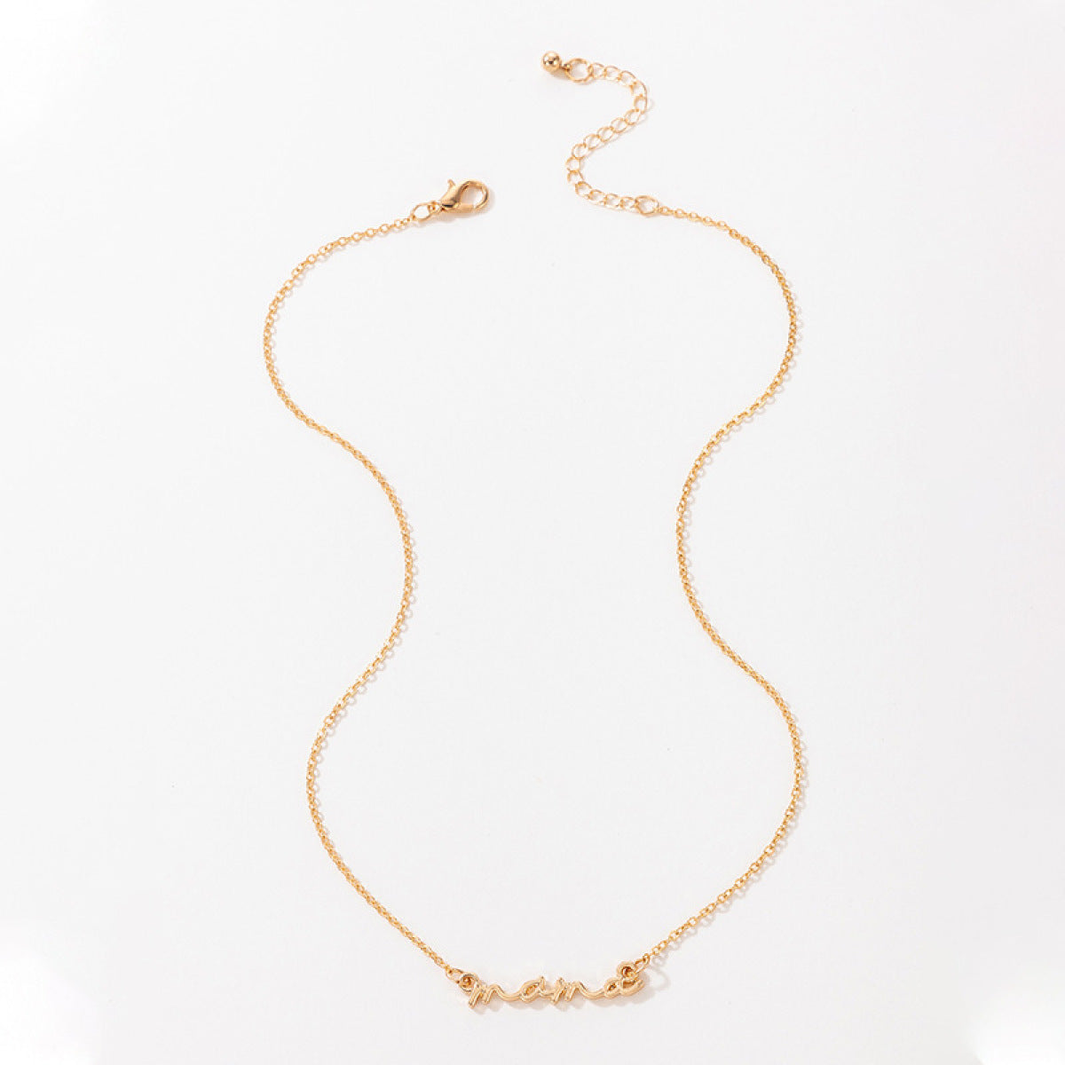 Mama Letters Pendant Necklace (U.S. Stock)