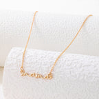 Mama Letters Pendant Necklace (U.S. Stock)