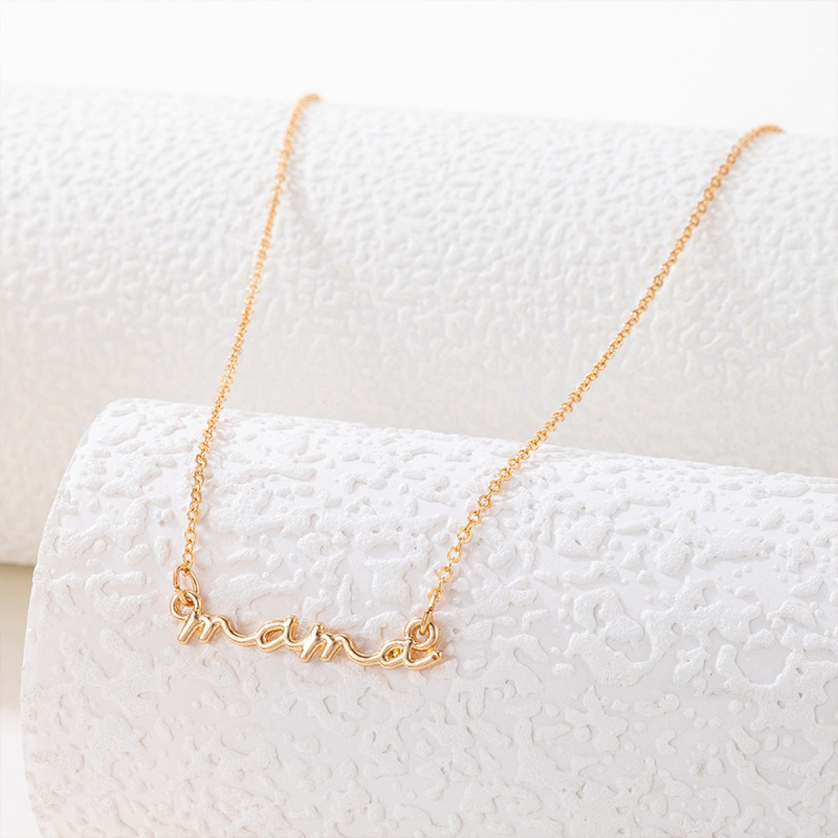 Mama Letters Pendant Necklace (U.S. Stock)