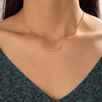 Mama Letters Pendant Necklace (U.S. Stock)