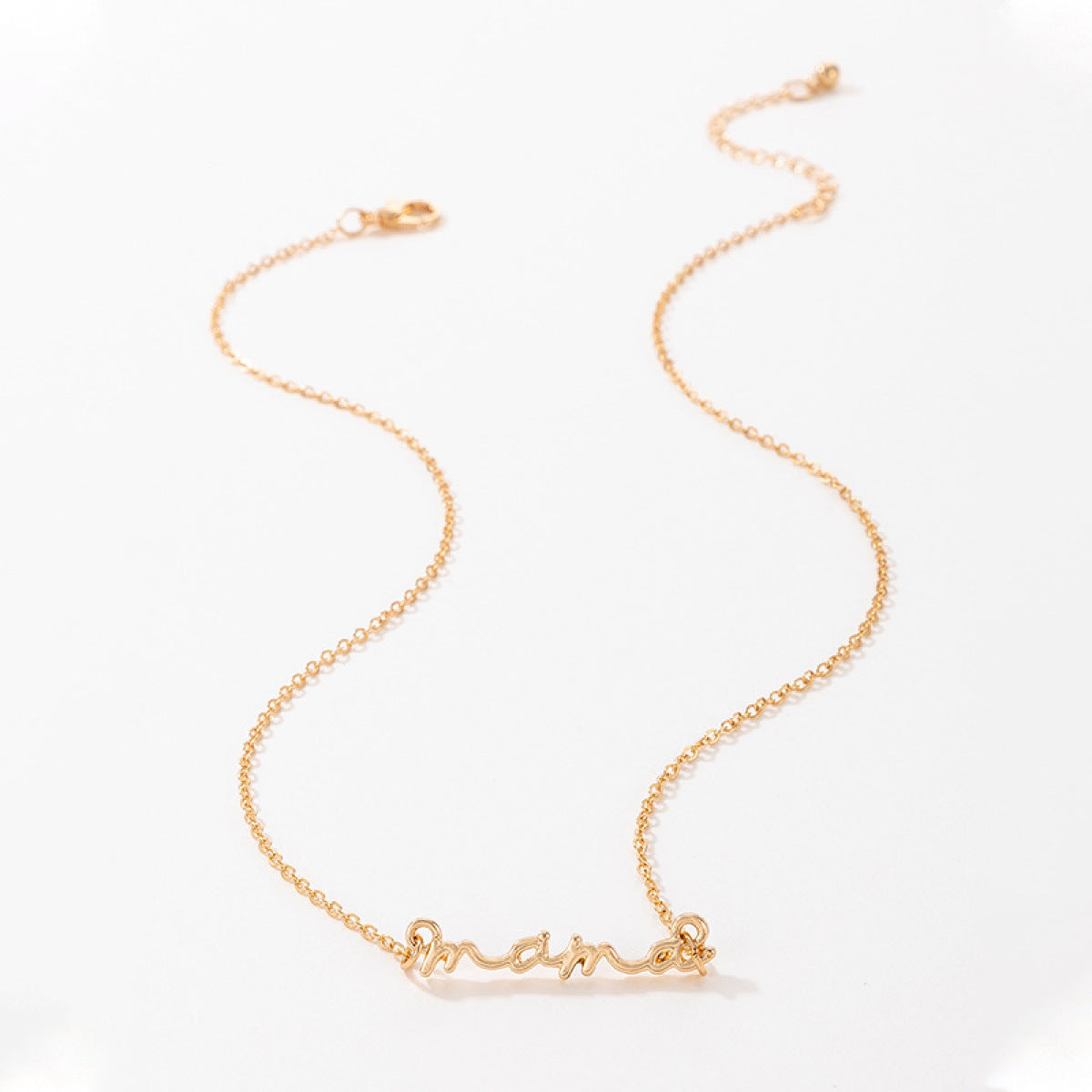 Mama Letters Pendant Necklace (U.S. Stock)