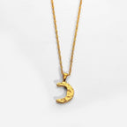 Hammer Moon Pendant Necklace